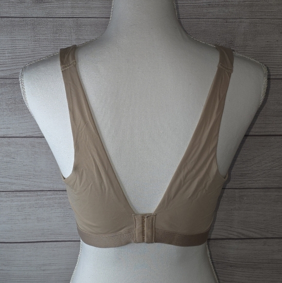 Warner's Wireless Lightly Lined Comfort Bra Size Large - Picture 2 of 7